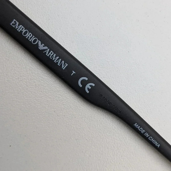 🕶️ Emporio Armani EA1035 3094 Men’s Eyeglasses 55/17-140 / JLE116 🕶️ - Picture 5 of 10